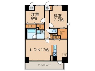 スタシオン川名公園の物件間取画像